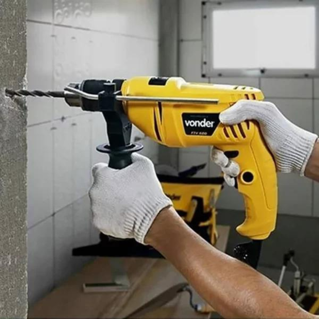 Furadeira Reversível Impavto 1/2" FIV550N 220V - Vonder